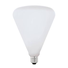 EGLO LED žiarovka E27 Big Size kužeľ 4, 5W 2 700K opál, E27, 4.5W, Energialuokka: F, P: 19 cm