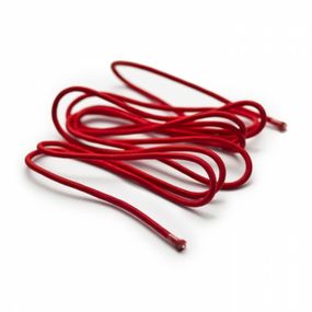 RED - DESIGN RENDL RENDL FIT 3X0,75 4m textilní kabel červená 230V  R10253