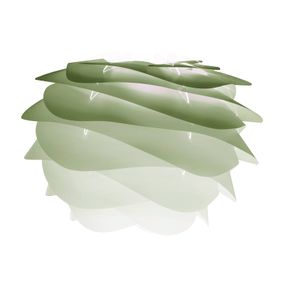 UMAGE Carmina Mini závesná zelená/kábel biely, Obývacia izba / jedáleň, plast, E27, 15W, K: 22cm