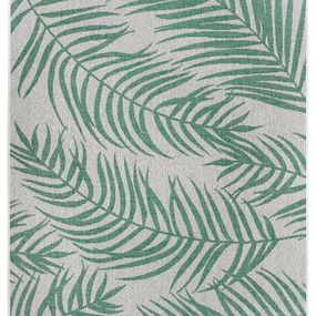 NORTHRUGS - Hanse Home koberce Kusový koberec Jaffa 105246 Emerald green Cream - 140x200 cm