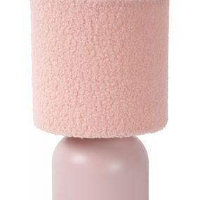 Textilné svietidlo Lucide WOOLLY Pink 10516/01/66