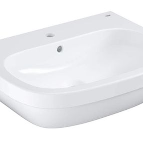 Grohe Euro Ceramic - Umývadlo s prepadom, 650x515 mm, alpská biela 39323000