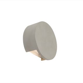 Stropné/nástenné svietidlo LED Timo 55011-W2 (moderné/dizajnové) (sivá)