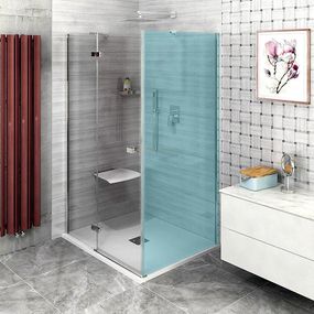 POLYSAN - FORTIS LINE sprchové dvere 900mm, číre sklo, ľavé FL1090L
