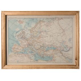 Obraz mapa Európa - 65 * 2 * 50 cm