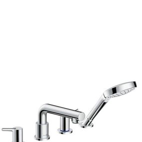 HansGrohe Talis S - Batéria na okraj vane, 4-otvorová inštalácia, chróm 72419000