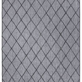 NORTHRUGS - Hanse Home koberce Kusový koberec Twin-Wendeteppiche 105456 Night Silver - 80x350 cm