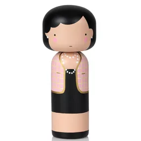 Lucie Kaas Drevená kokeshi bábika COCO 14,5 cm