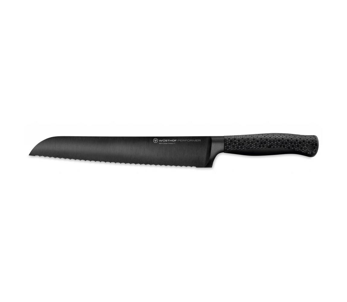 Wüsthof - Kuchynský nôž na chleba PERFORMER 23 cm čierna