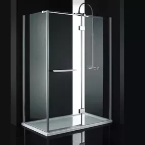 Aquatek - CRYSTAL R53 obdĺžnikový sprchový kút 140 x 90, číre sklo