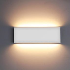 Top Light - LED Vonkajšie nástenné svietidlo LED/12W/230V IP65 biela