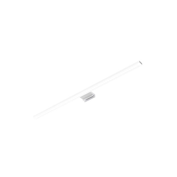 Euluna LED svietidlo Triga, IP44, biela, 60 cm, 4 000 K, Kúpeľňa, hliník, 5.1W, L: 60 cm, K: 1.1cm