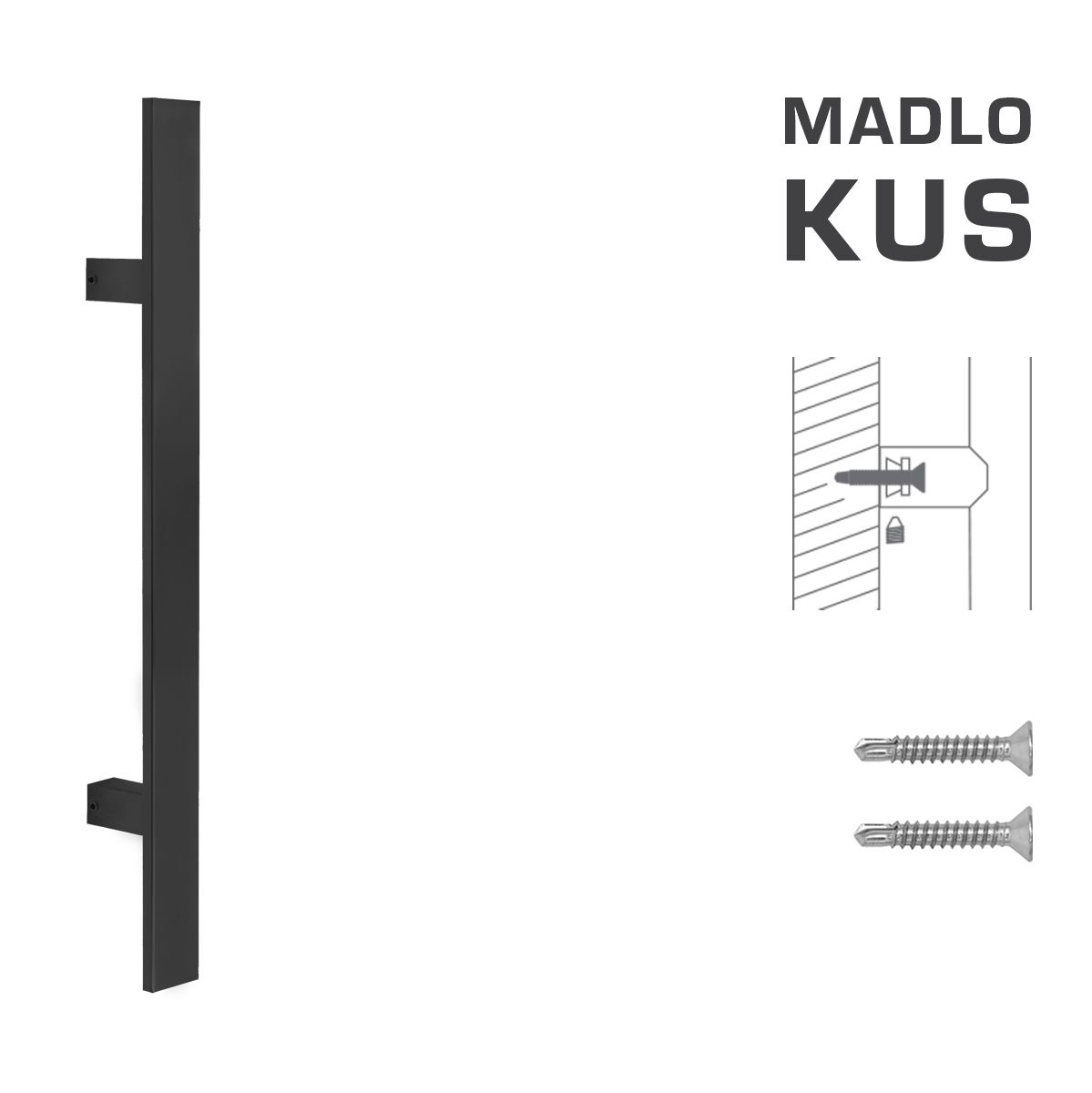 FT - MADLO kód 841S 40x10 mm ST ks 600 mm, 40x10 mm, 800 mm