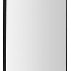 SAPHO - AROWANA zrkadlo v ráme 500x800mm, čierna mat AWB5080