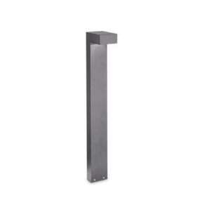 Venkovní sloupkové svítidlo Ideal Lux Sirio PT2 Big Grigio 246963 G9 2x15W IP44 80cm šedé