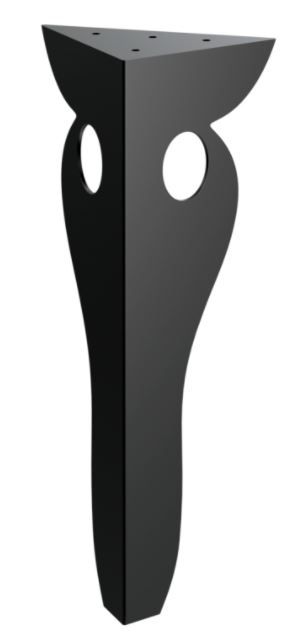 RMP Stolová noha Urania 40 cm čierna NOHA014/40