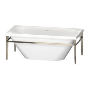 Duravit XViu - Vaňa s kovovým podstavcom, Biela 700444000B10000