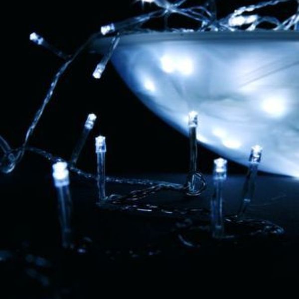 Nexos 1001 Vianočné LED osvetlenie 9 m - studené biele, 100 diód