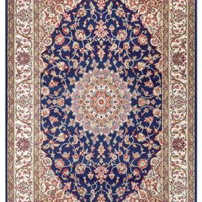 Nouristan - Hanse Home koberce Kusový koberec Herat 105279 Blue Cream - 200x300 cm