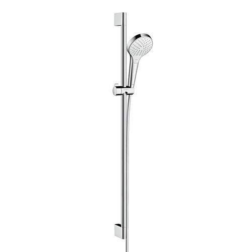 HansGrohe Croma Select S - Sprchová súprava Vario EcoSmart 9 l/min 0,90 m, biela/chróm 26573400