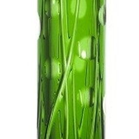 Krištáľová váza Heyday, farba zelená, výška 230 mm