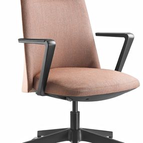 LD SEATING Kancelárske kreslo MELODY DESIGN 785-FR, F40-N1, kríž hliník čierny