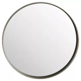 Estila Minimalistické okrúhle zrkadlo 70cm