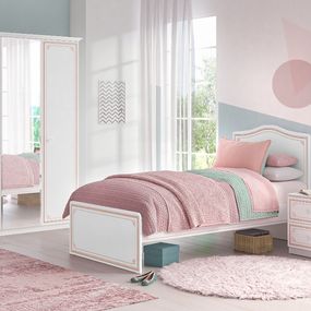 Malá detská izba betty - biela/ružová