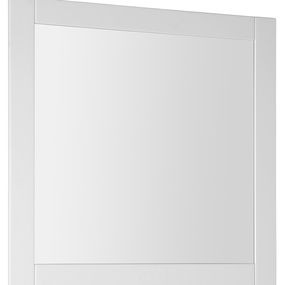 Favolo FV080 zrkadlo v ráme 80x80 cm, biela mat