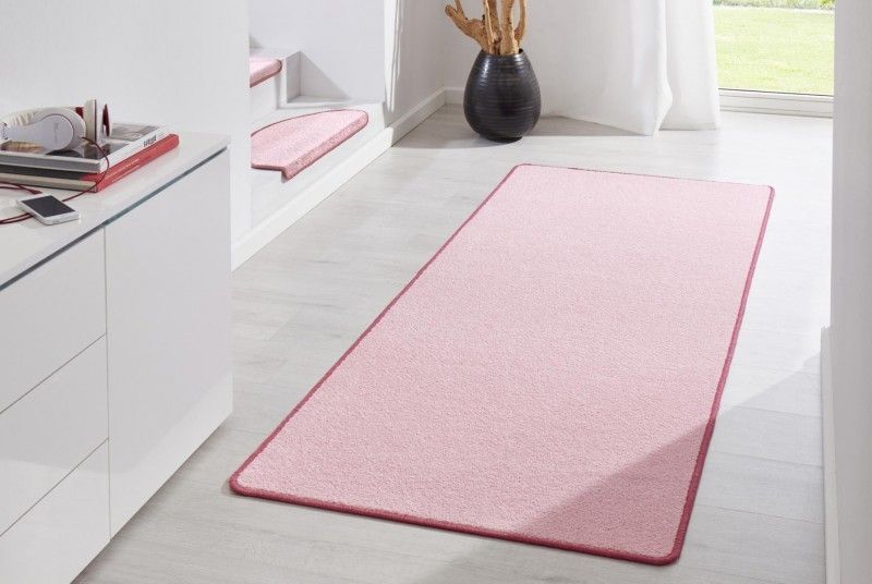 Hanse Home Collection koberce Kobercová sada Fancy 103010 Rosa - 3 diely: 67x140 cm (2x), 67x250 cm (1x) cm