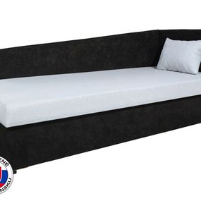 Jednolôžková posteľ (váľanda) 80 cm Edo 4 Lux (s molitanovým matracom) (P)