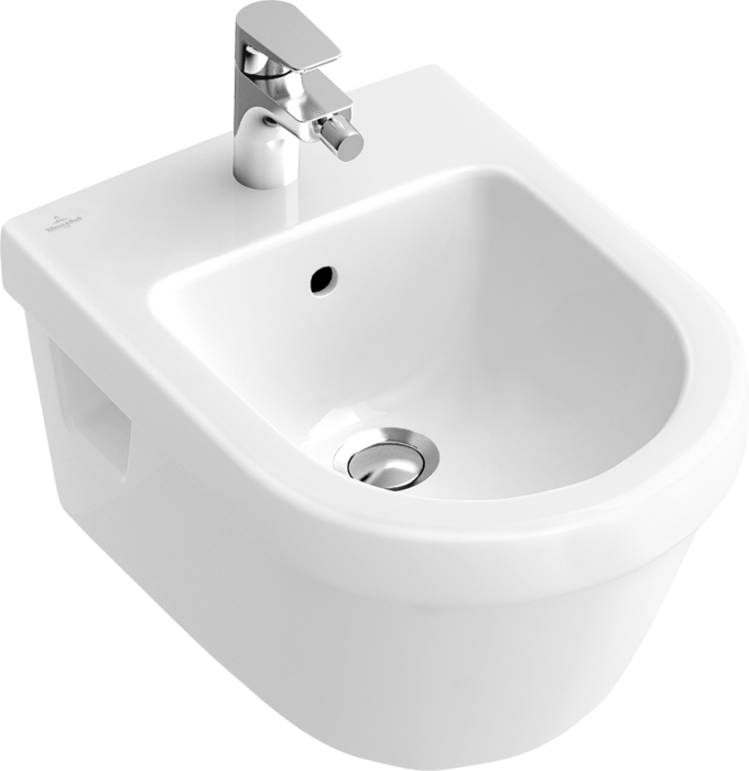 Villeroy & Boch ARCHITECTURA -  Závesný bidet, 530x370 mm, biela alpin 54840001