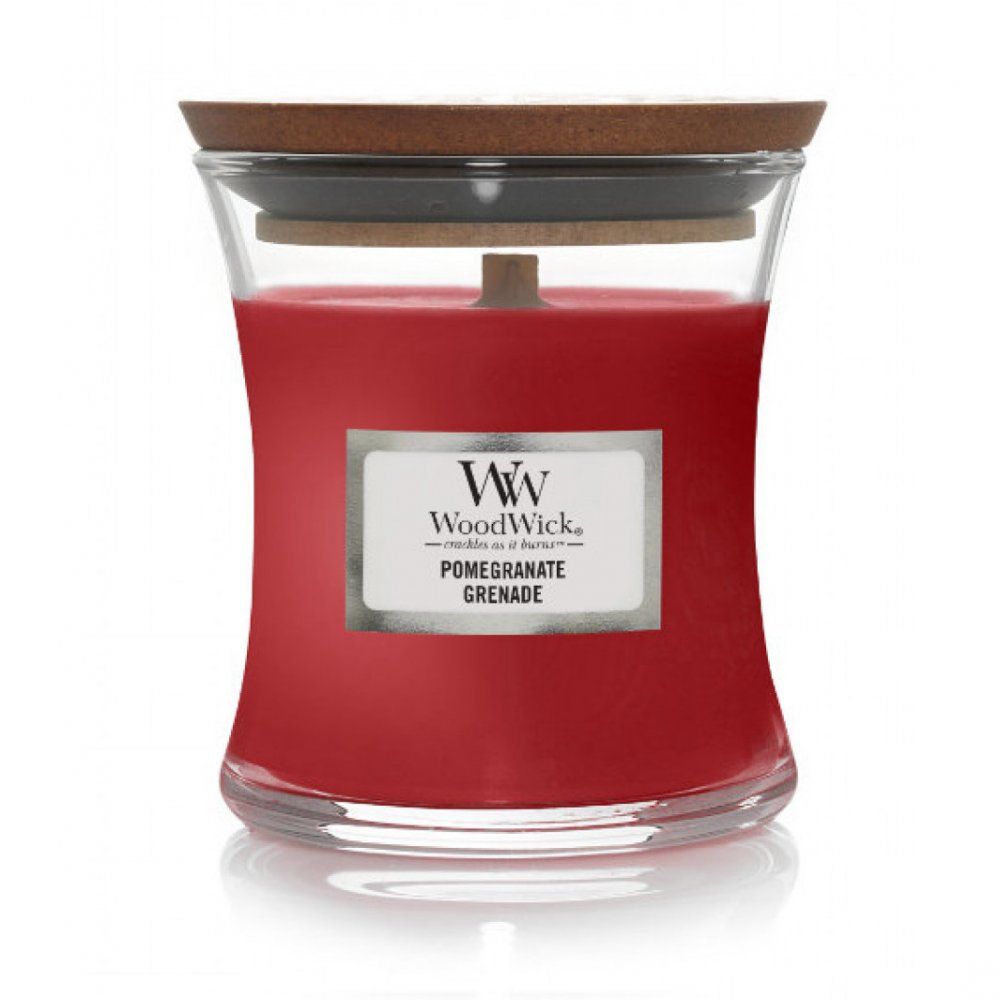 WOODWICK POMEGRANATE MALA SVIECKA 85G, 1725453E