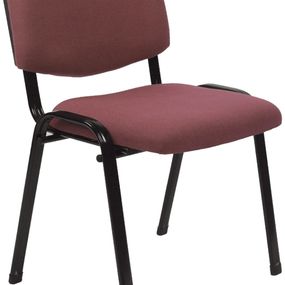 TEMPO KONDELA Konferenčná stolička ISO 2 NEW, červená