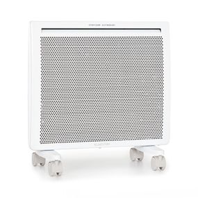 Klarstein Hot Spot Slimcurve Double Wave, 2 v 1 ohrievač, 1000 W, týždenný časovač, biely