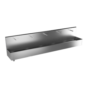 Sanela - Nerezový závesný žľab, 3000 mm, 5 pieza, termostat, 24 V DC