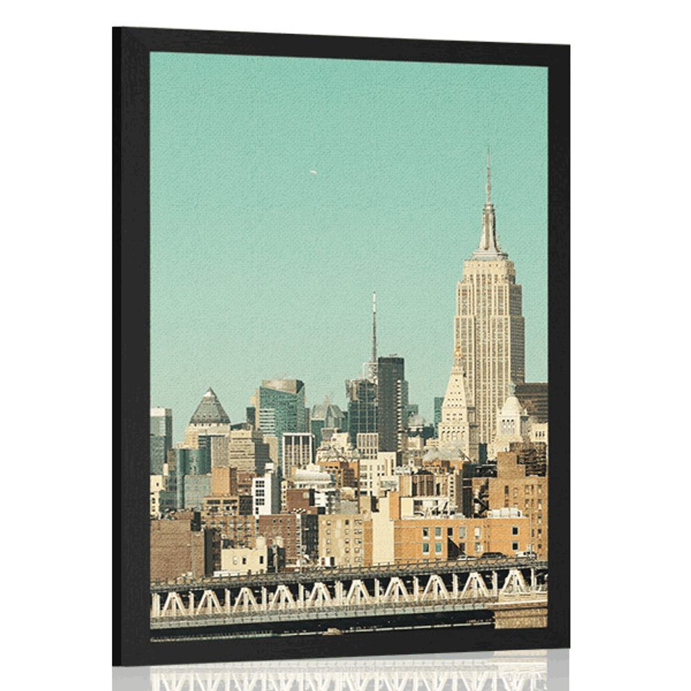 Plagát magický New York - 60x90 black