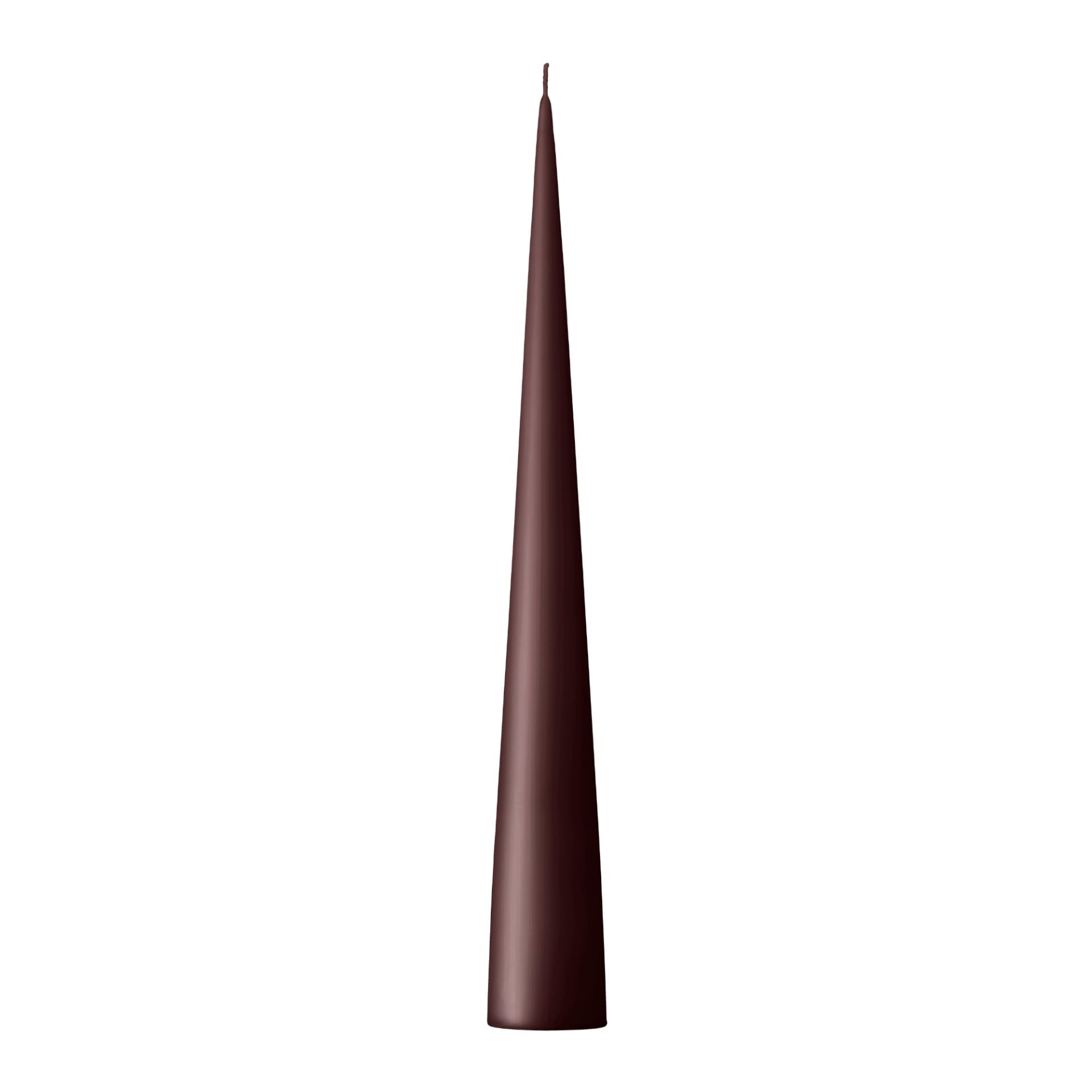 ester & erik Sviečka Cone 37 cm – 50 Aubergine