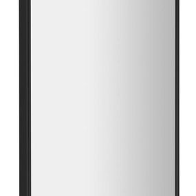 SAPHO - AROWANA zrkadlo v ráme 350x900mm, čierna mat AWB3590
