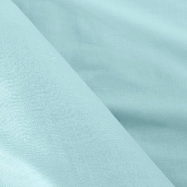DomTextilu Krásna jednofarebná modrá bavlnená obliečka na prikrývku 44690-208627