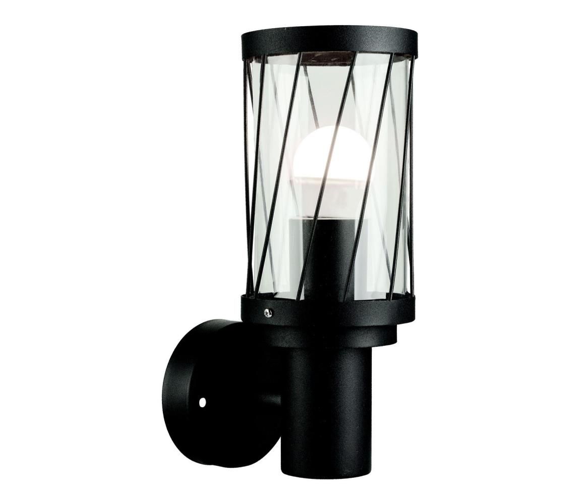 Vonkajšia nástenná lampa 1xE27/15W/230V IP44 čierna