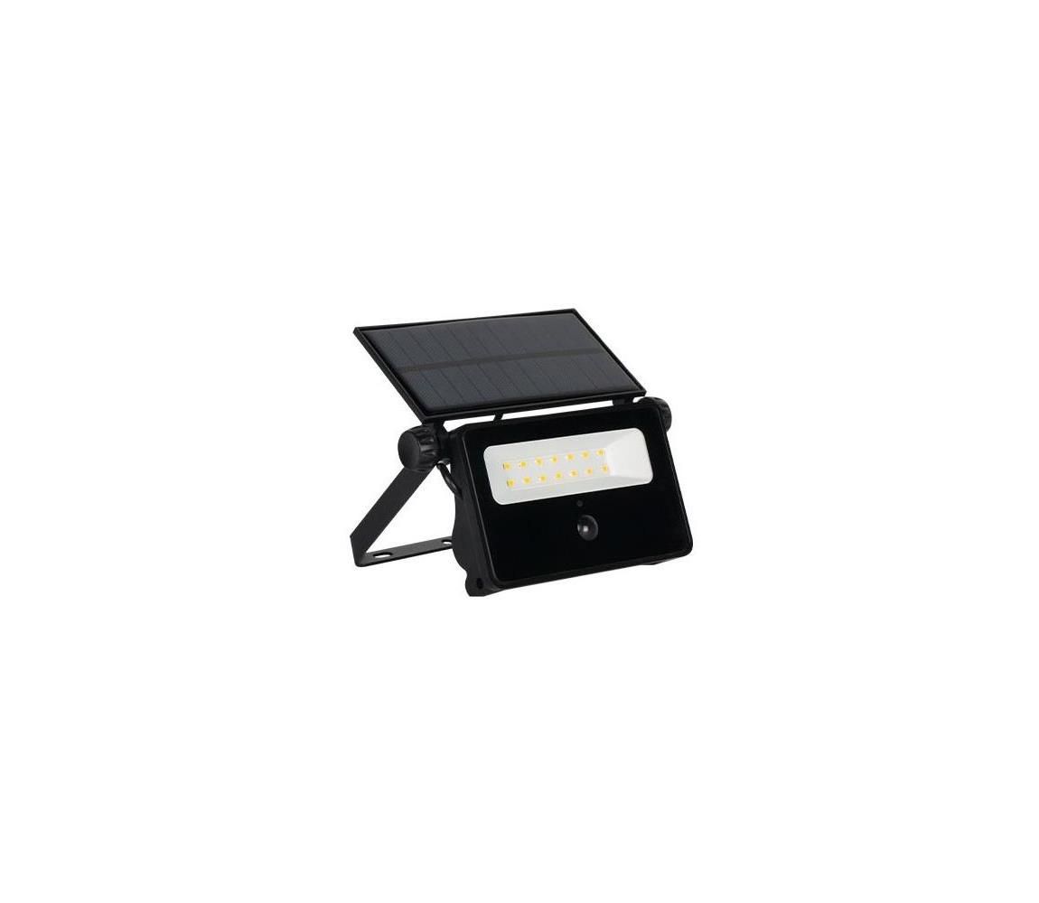 LED Solárny reflektor so senzorom LED/20W/5,5V IP65