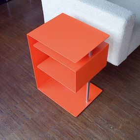 Radius design cologne Stolík RADIUS DESIGN (X-CENTRIC TABLE orange 530B) oranžový