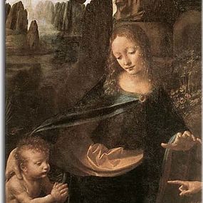 Obraz Leonardo da Vinci - Virgin of the Rocks 1 zs10186