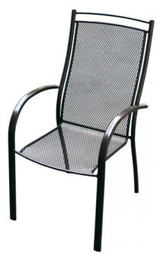 UNIKOV zahradná stolička kovová ELTON U007