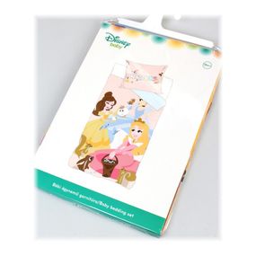 Setino · Bavlnené obliečky do detskej postieľky Princezné - Princess - Disney - 90 x 140 cm + 40 x 55 cm