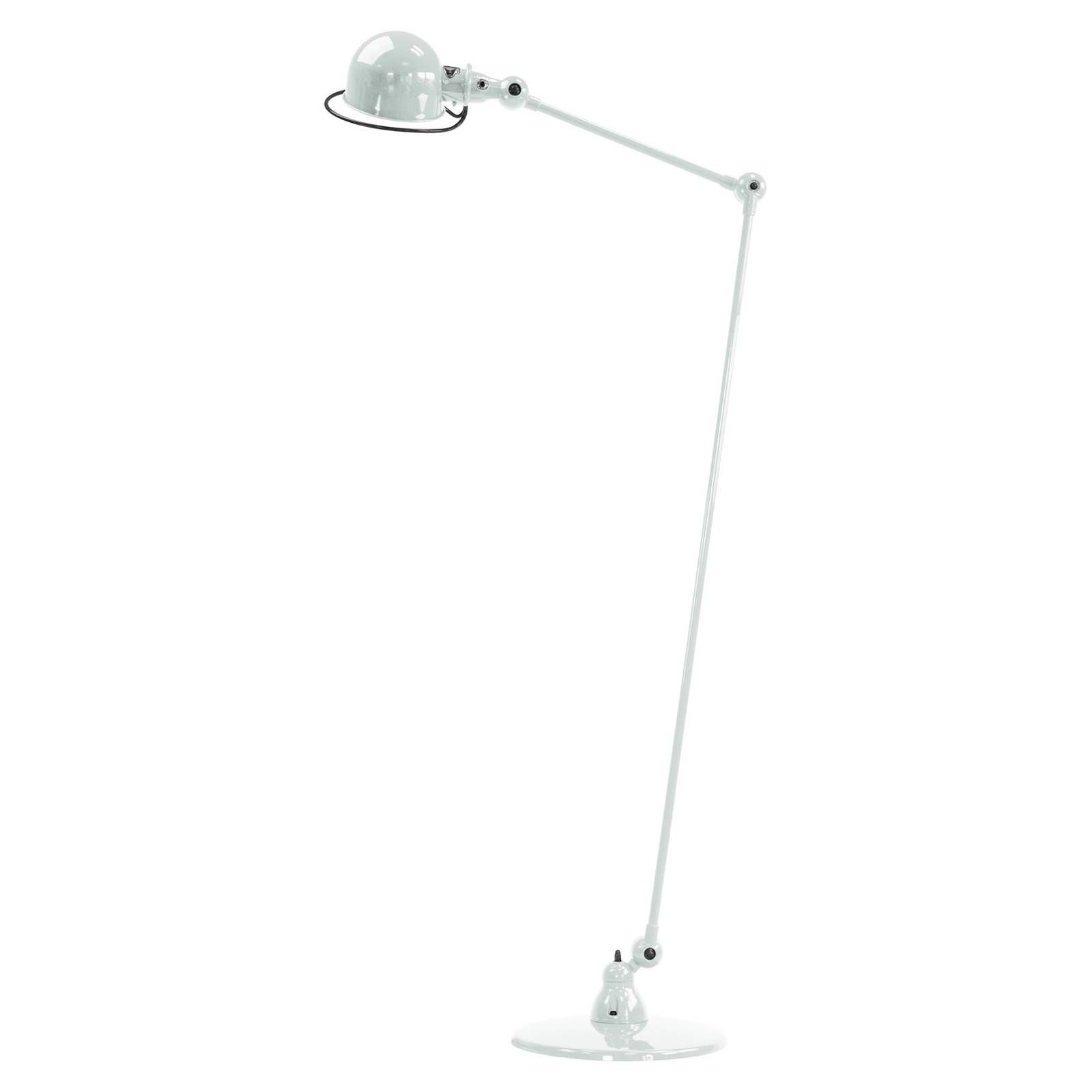 Jieldé Loft D1240 lampa kĺbové rameno biela, Obývacia izba / jedáleň, hliník, oceľ, E27, 60W, K: 160cm