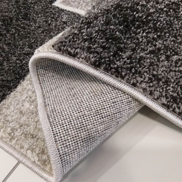 DomTextilu Moderný béžový koberec s motívom štvorcov 38603-181613