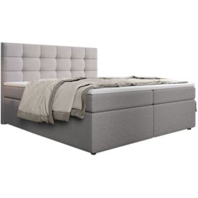 Expedo Čalúnená posteľ boxspring SALMA + topper, 160x200, inari 22