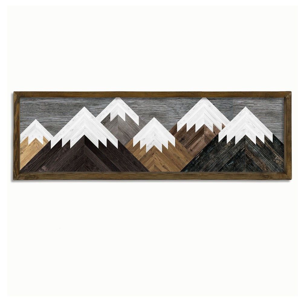 Nástenný obraz Mountains, 120 × 35 cm